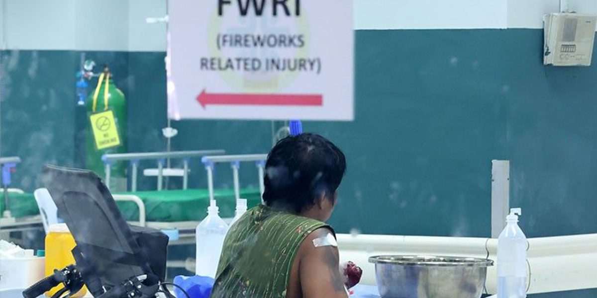 DOH Firework related injuries climb to 69 after Christmas most involve children