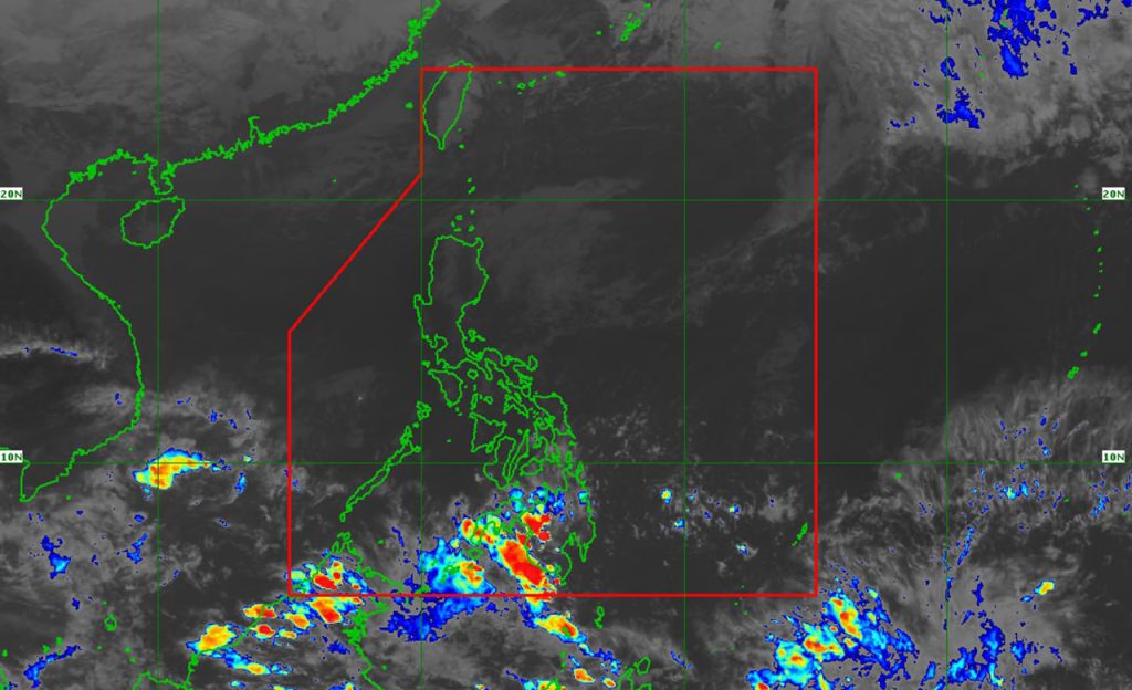 Amihan easterlies to bring rain in parts of PH on Sunday