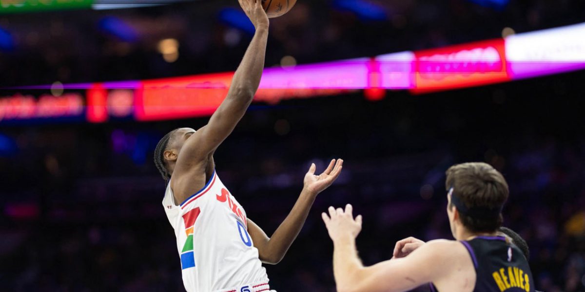 NBA 76ers pull away after Lakers Anthony Davis exits