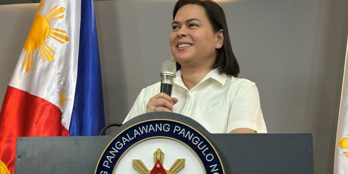 Sara Duterte calls for compassion bayanihan on Chinese New Year