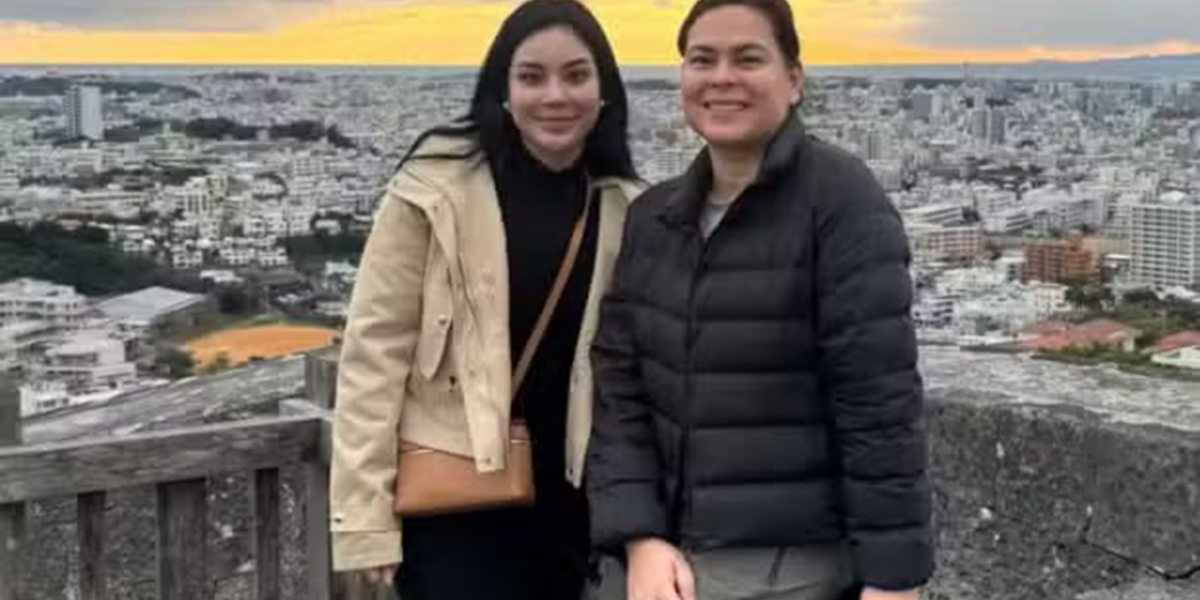 LOOK VP Sara Duterte poses with sister in Japan.jpg