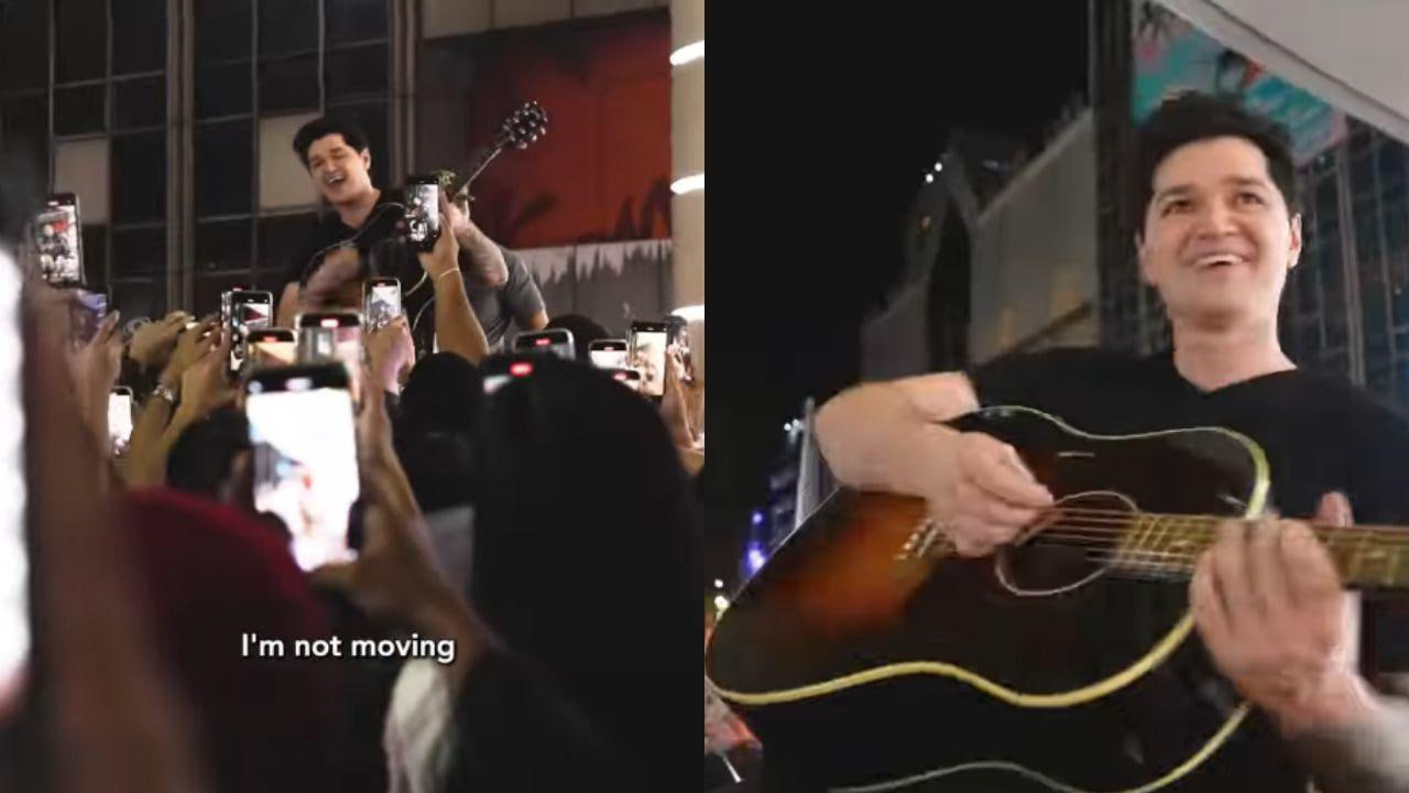 The Script goes busking in Quezon City: ‘Unreal’