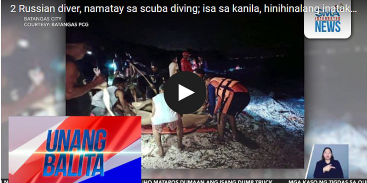 2 Russians die while scuba diving in Batangas one loses arm from ‘shark attack.jpg