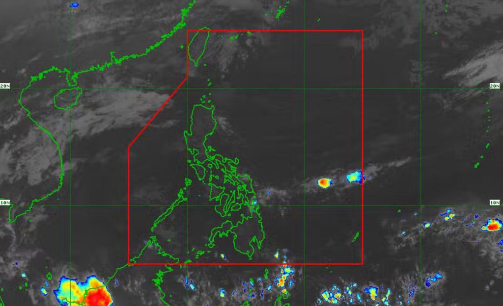 Amihan easterlies to bring cloudy skies rainshowers on March 12