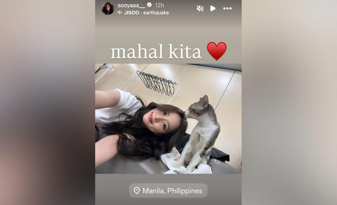 Blackpink’s Jisoo shares backstage pic from Manila fan meet: ‘Mahal kita’