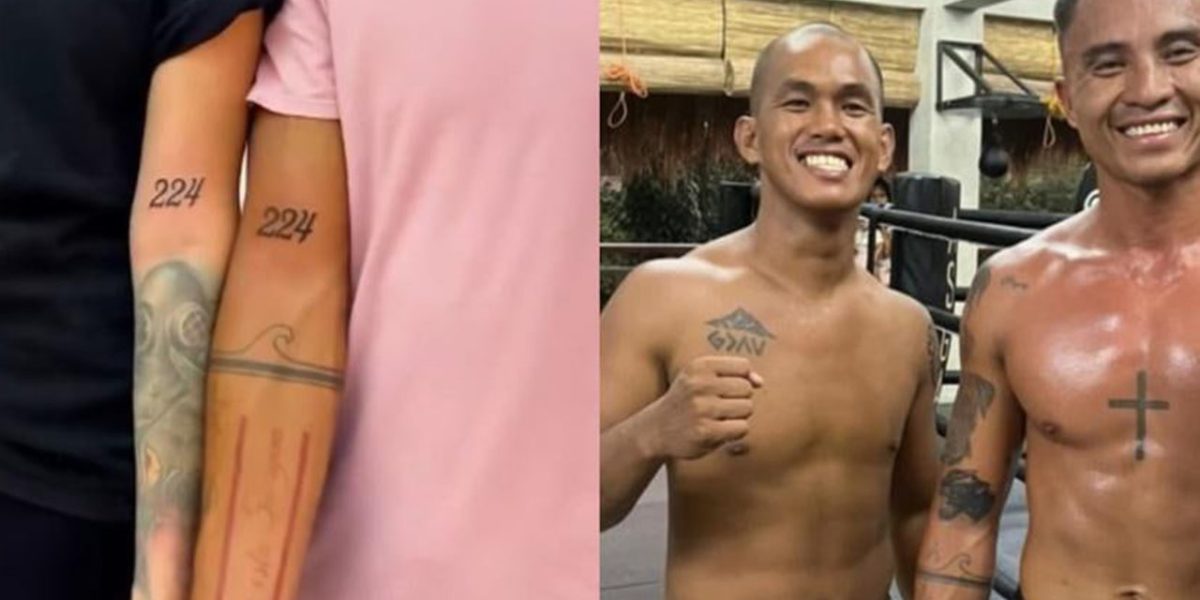 Did Philmar Alipayo cover up his controversial ‘224 tattoo with a new design