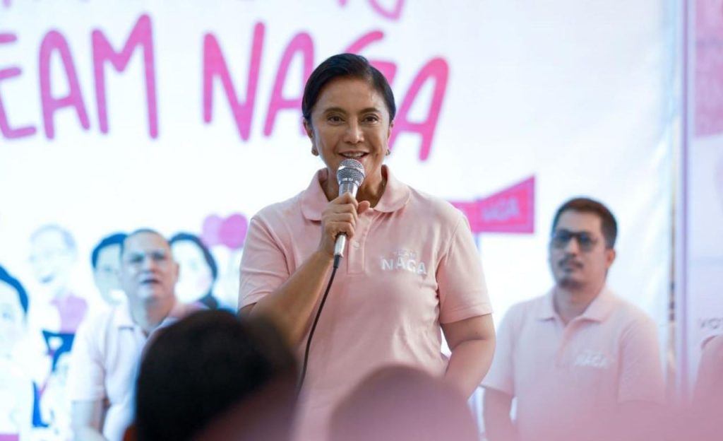 Leni Robredo kicks off Naga mayoralty bid in Eleksyon 2025