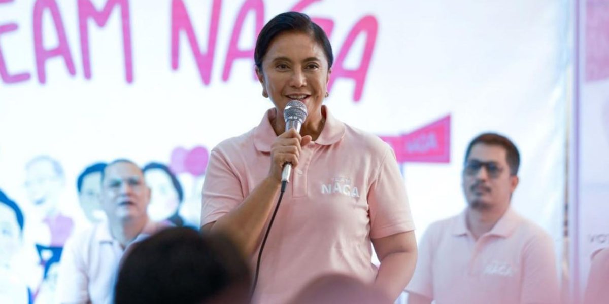 Leni Robredo kicks off Naga mayoralty bid in Eleksyon 2025