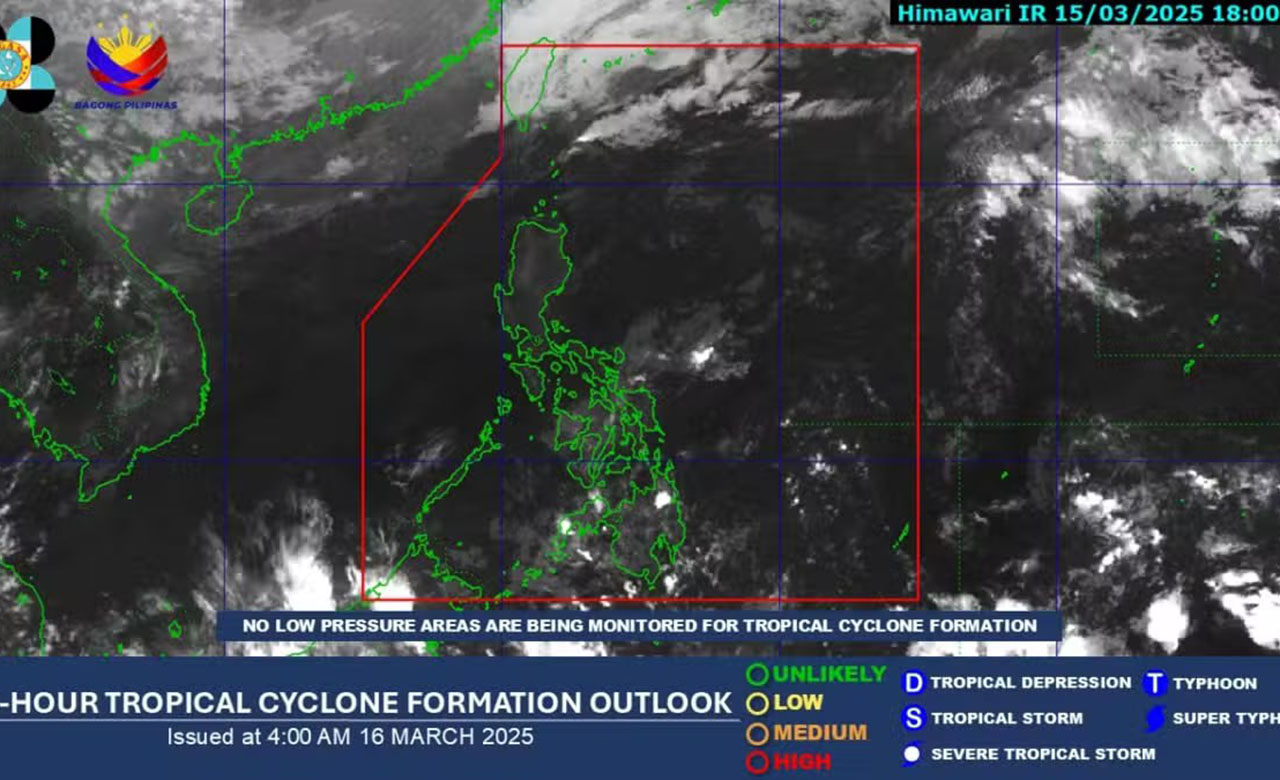 Most parts of PH to have cloudy with light rain on Sunday