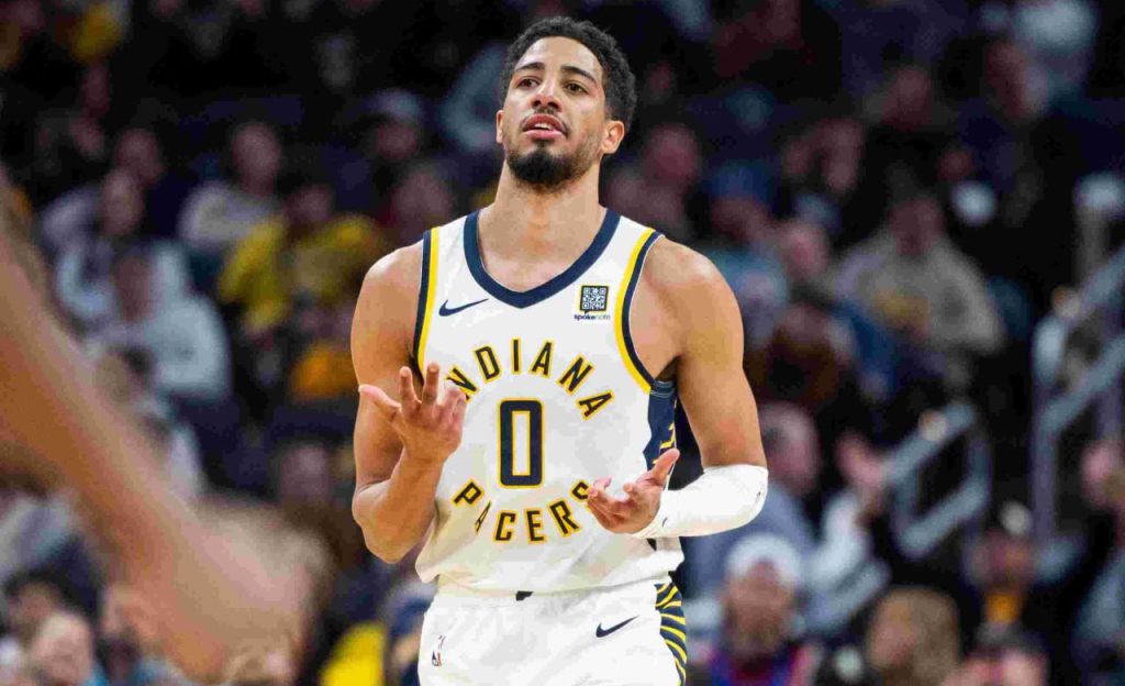 NBA Tyrese Haliburtons 11th straight double double propels Pacers past Wolves