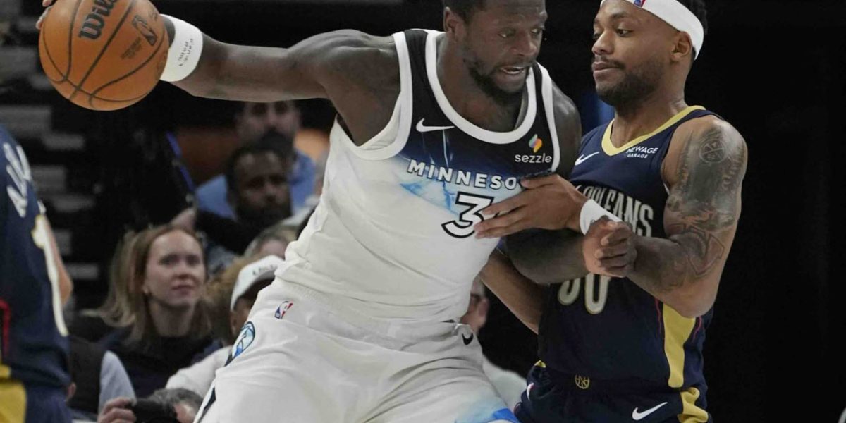 Wolves get payback in 41 point blowout of Pelicans