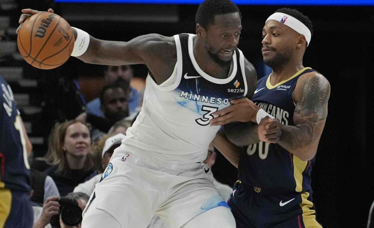 Wolves get payback in 41-point blowout of Pelicans