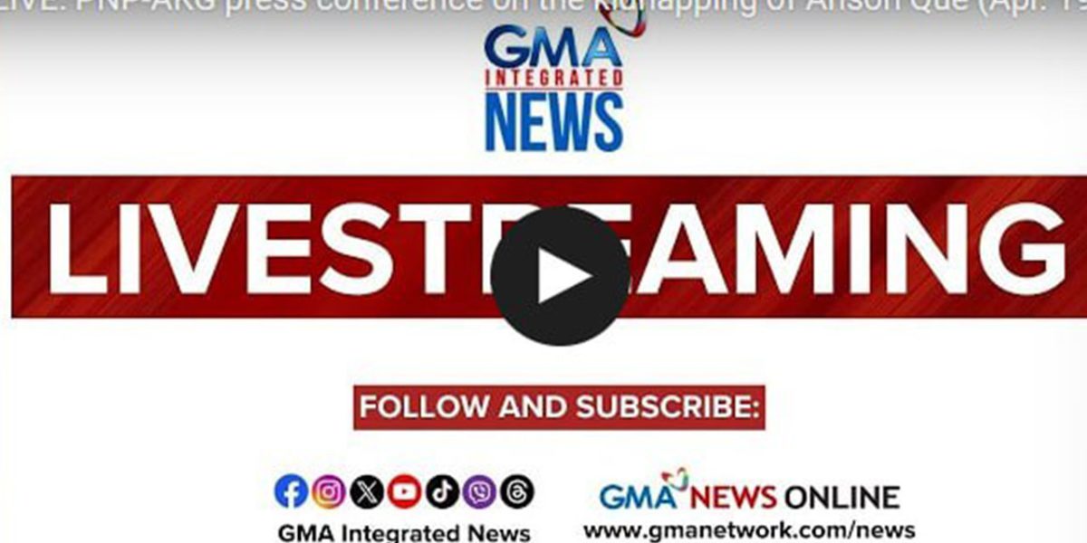 3 suspects in Anson Que slay in PNP custody