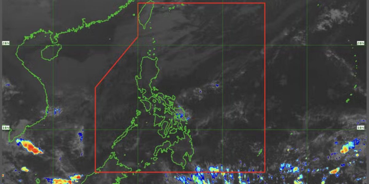 Cloudy skies in northern Luzon hot weather for rest of PH on April 3