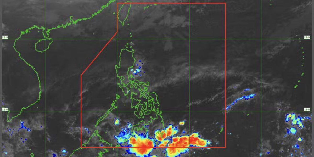 Cloudy weather some rains forecast on April 5 Saturday