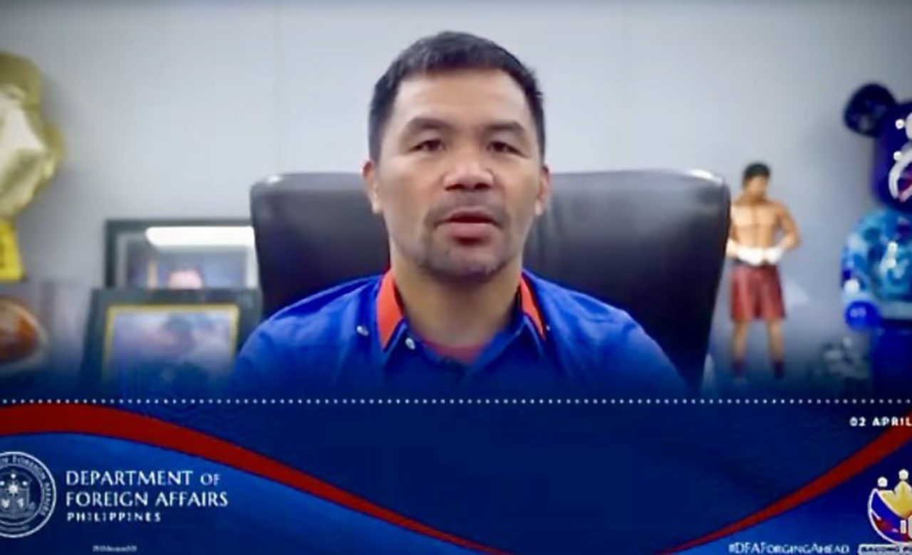 Manny Pacquiao at UN General Assembly: ‘More sports, fewer wars’