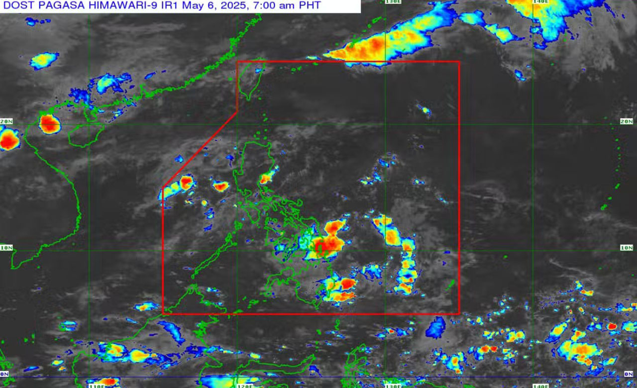 Easterlies to bring rain over parts of Visayas, Mindanao