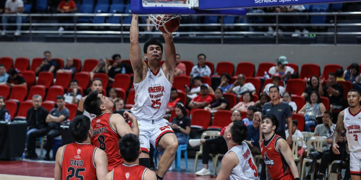 Japeth Aguilar delivers game winner for Barangay Ginebra in escape vs Blackwater