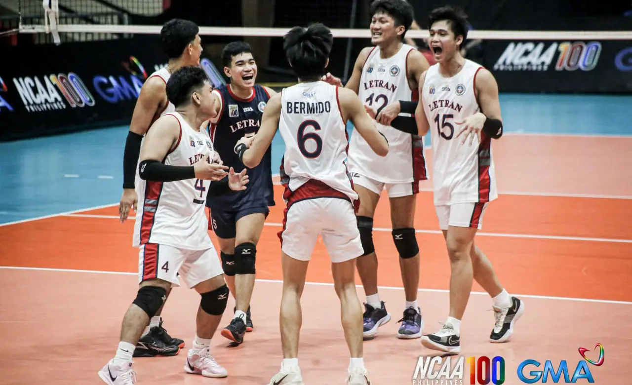 Letran sweeps Mapua to complete NCAA men’s volleyball Final Four cast