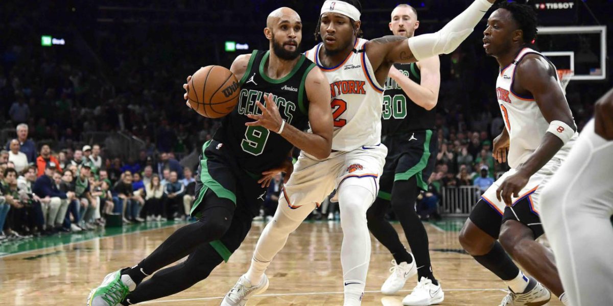 NBA Celtics rout Knicks in Game 5 send series back to New York