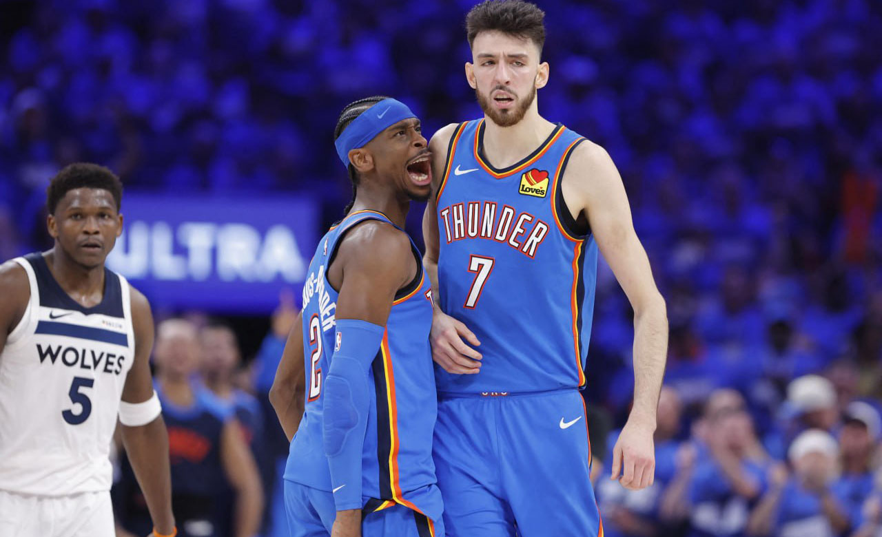 NBA: Thunder roll again at home, grab 2-0 lead on Wolves