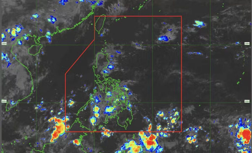 Overcast skies rains continue in Mindanao E. Visayas Palawan 1