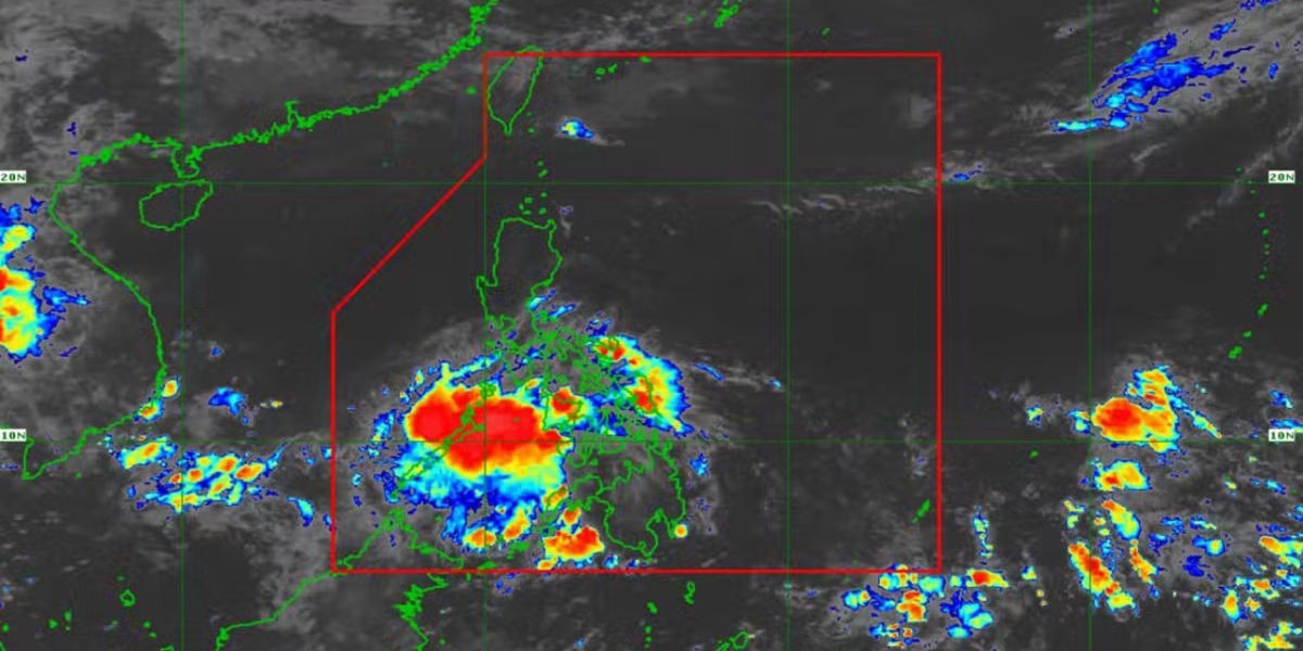 Rain likely in parts of PH due to LPA off Mindanao