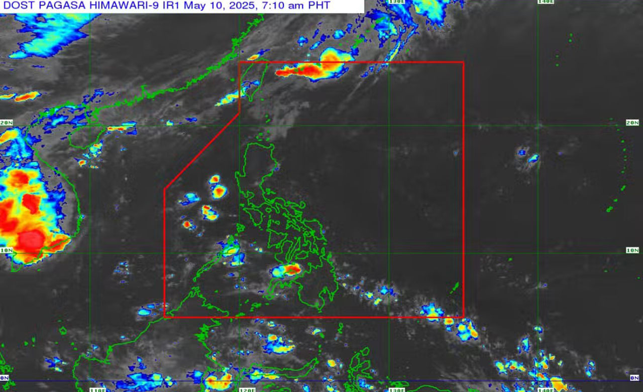 Rain likely in parts of PH due to easterlies, frontal system