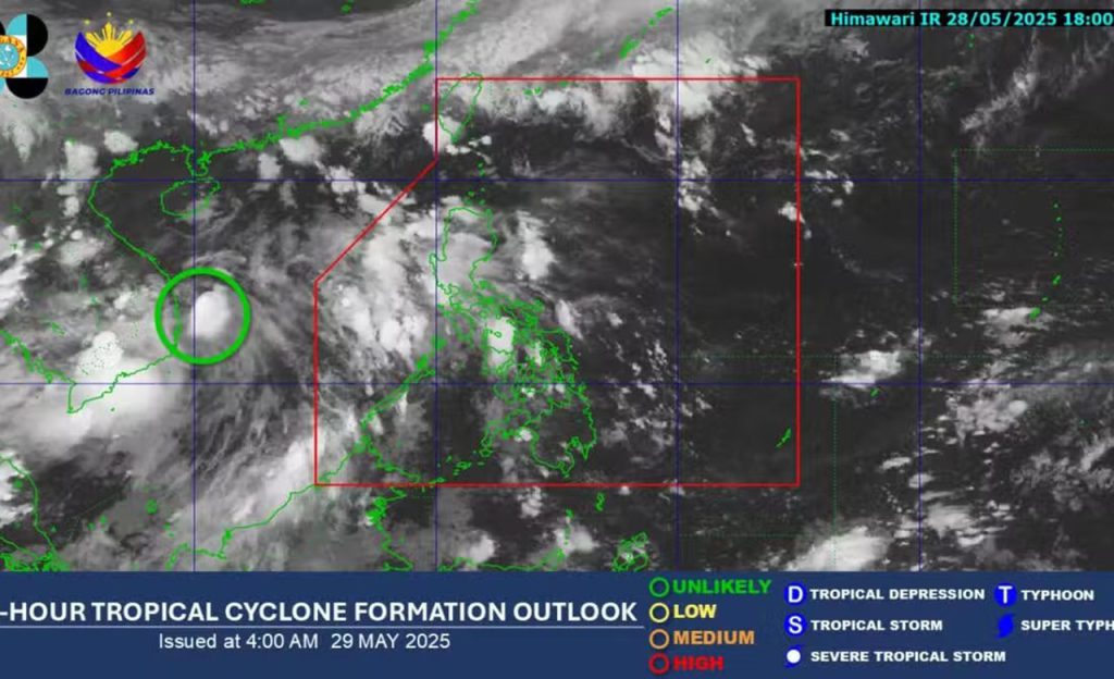 Southwesterly windflow brings rains to Western Luzon – Pagasa