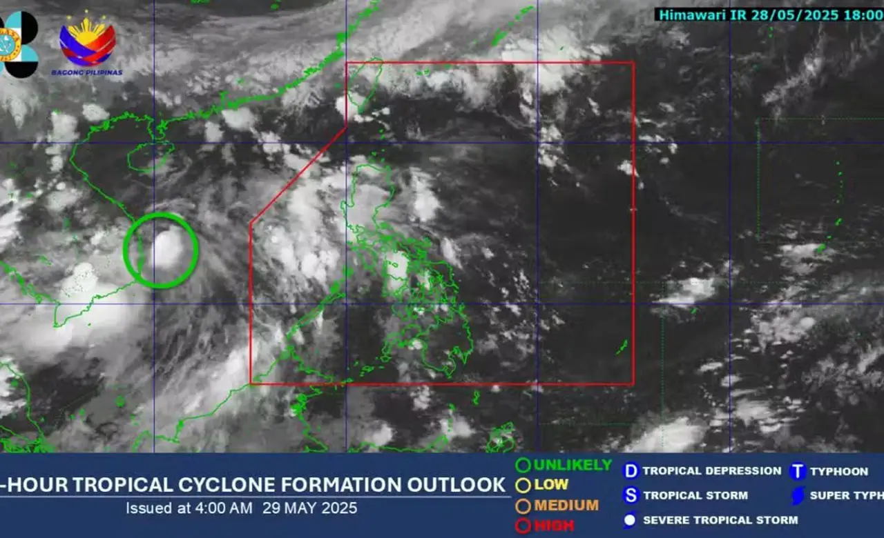 Southwesterly windflow brings rains to Western Luzon – Pagasa