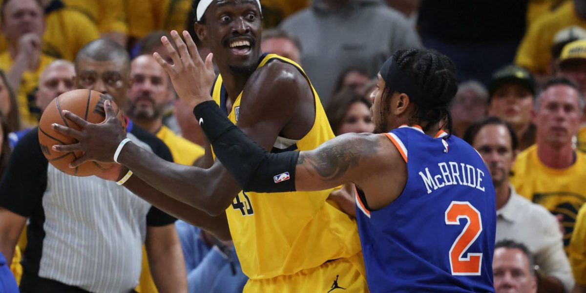 NBA Pascal Siakam Pacers knock out Knicks in Eastern Conference finals