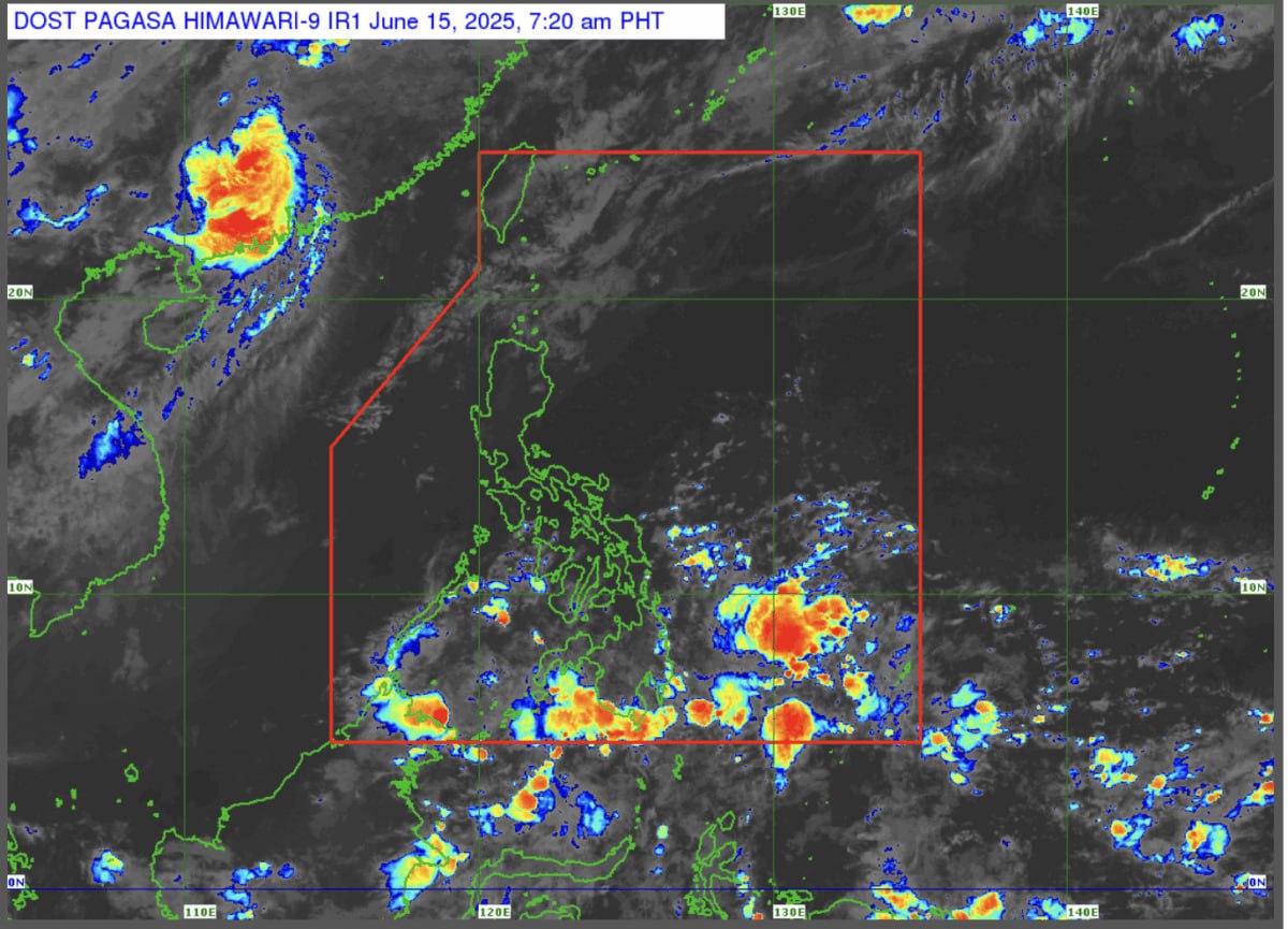 Sunday shower: Easterlies, ITCZ to bring rain in most parts of PH
