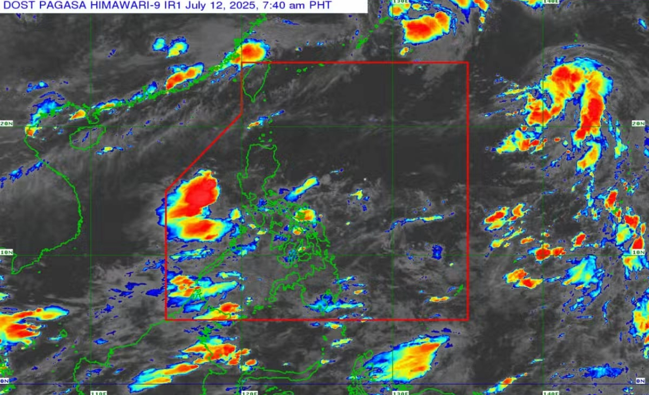 Habagat seen to bring rain in most parts of PH on Saturday