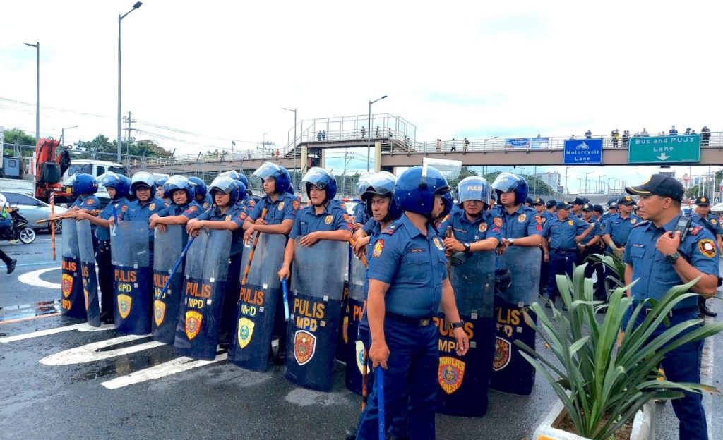 PNP deploys initial force of 3k personnel for SONA security 1