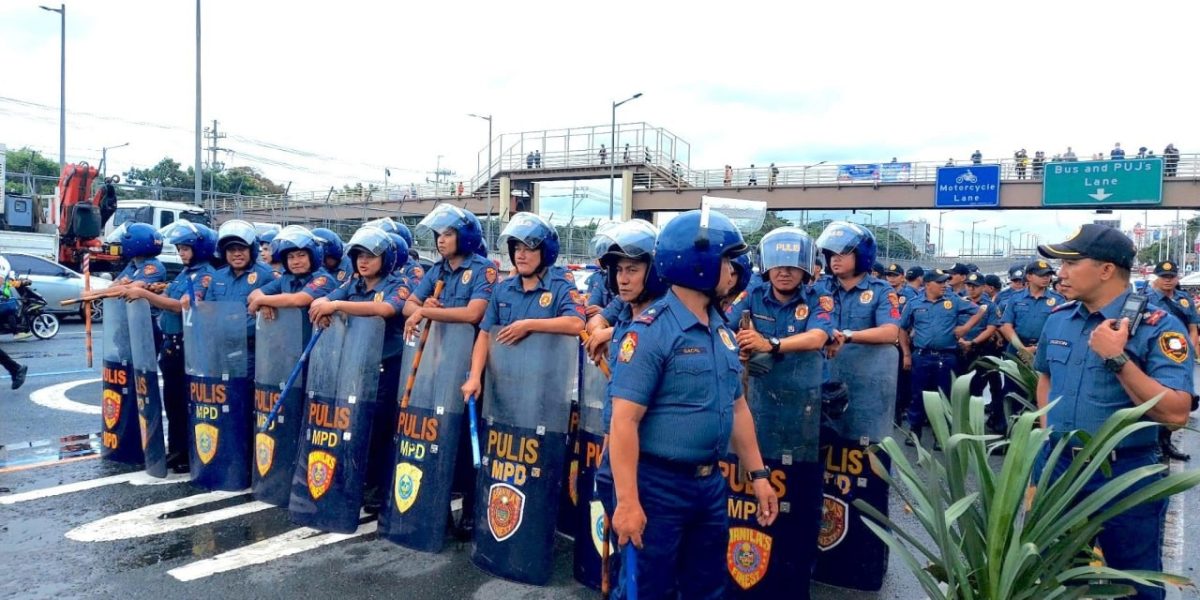 PNP deploys initial force of 3k personnel for SONA security 1
