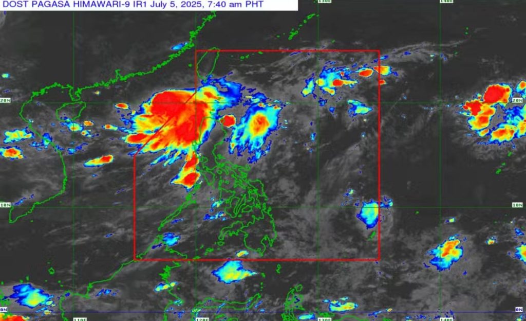 TS Bising to bring rain Saturday may exit re enter PAR Monday 1