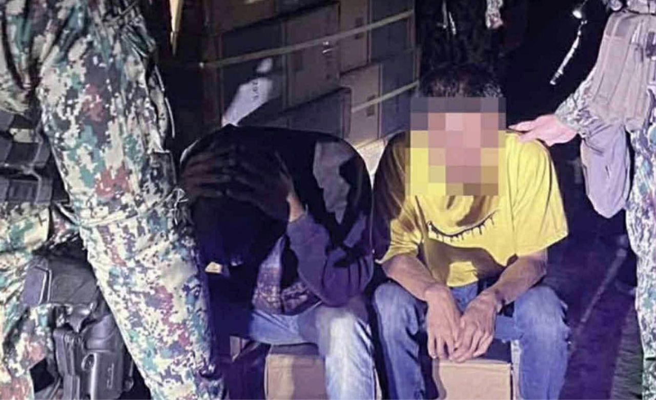 2 nabbed; P8M cigarettes seized in anti-smuggling op in Sulu