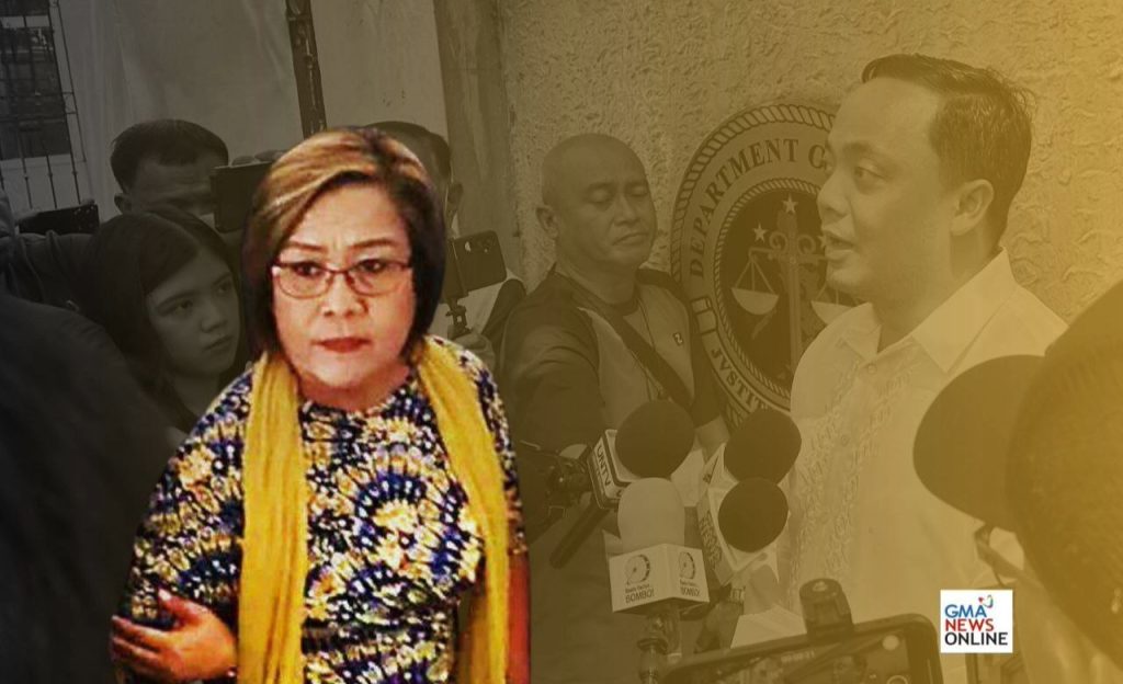 De Lima files letter complaint vs. prosecutors for misconduct ignorance of law 1