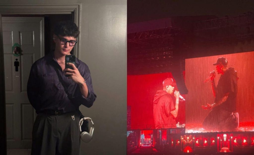Ruru Madrid goes fanboy mode at Chris Brown concert in Canada 1