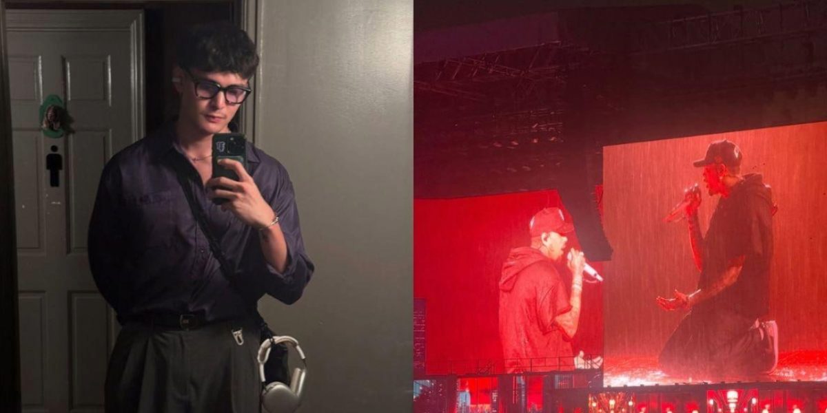 Ruru Madrid goes fanboy mode at Chris Brown concert in Canada 1
