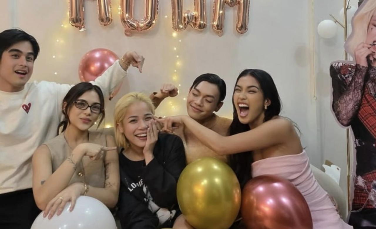 Will Ashley, Shuvee Etrata, Mika Salamanca and Esnyr surprise Klarisse de Guzman ahead of birthday
