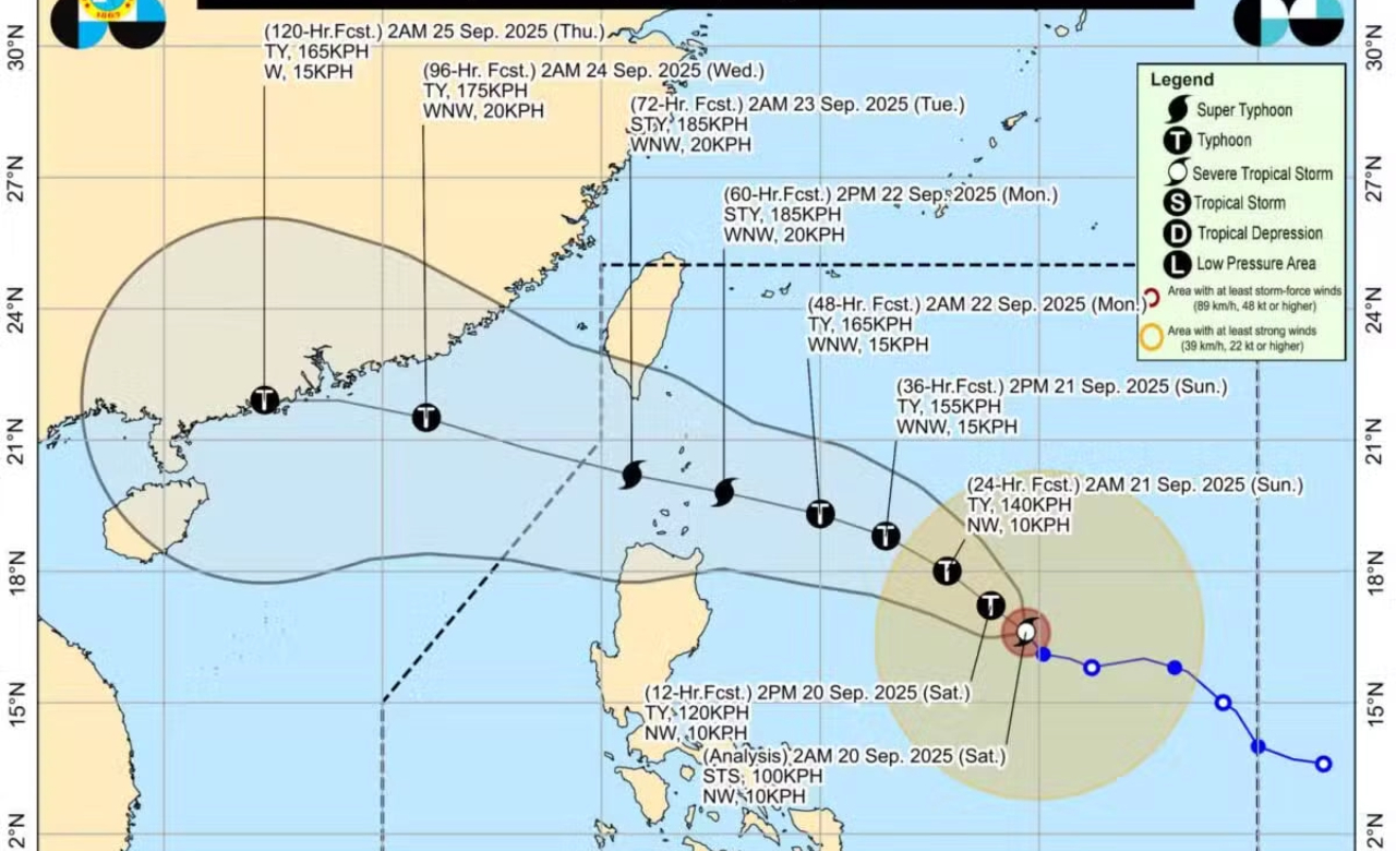 STS Nando grows stronger; may make landfall in Batanes, Babuyan islands