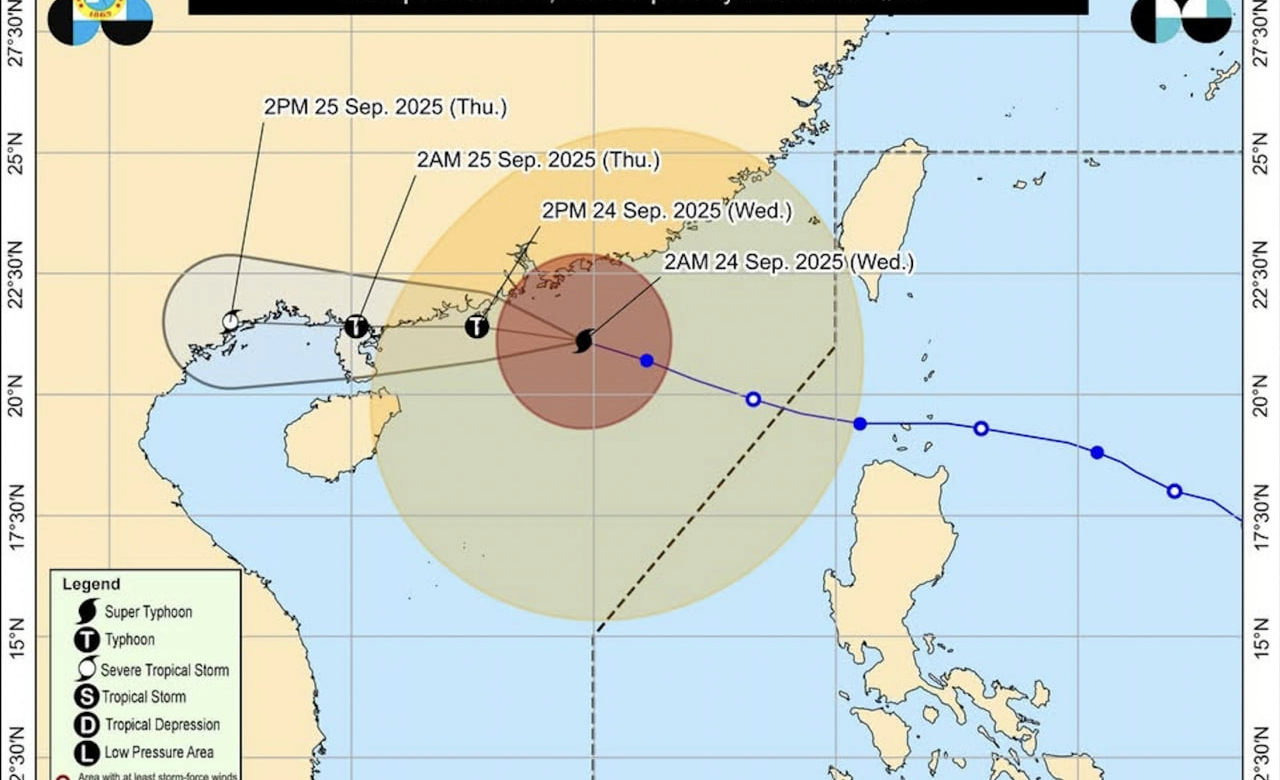 Super Typhoon Nando in Batanes maintains strength; wind signals lifted