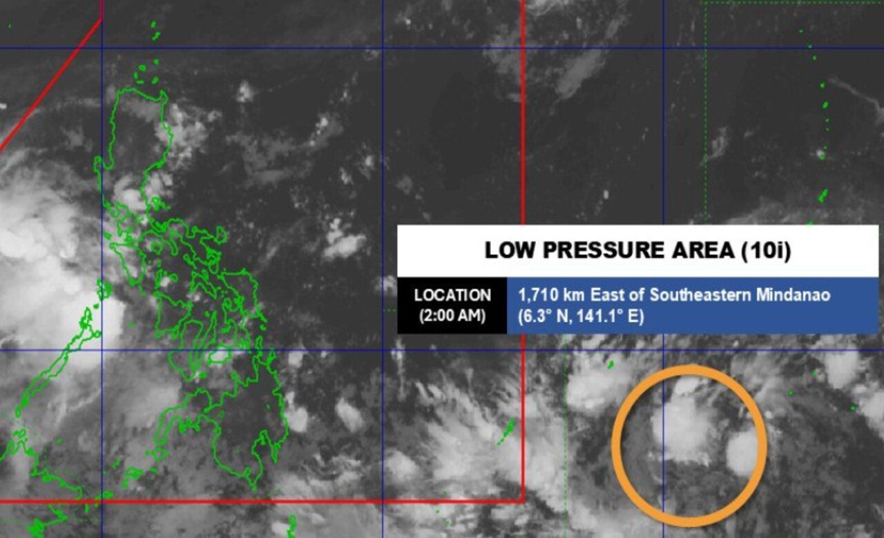 LPA outside PAR has medium chance of becoming storm – PAGASA