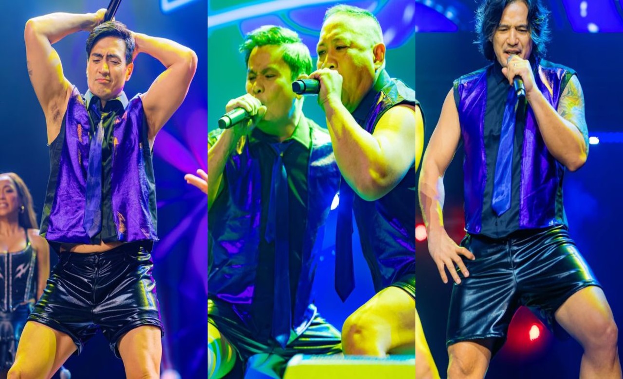 Michael V., Ogie Alcasid, Wendell Ramos, Antonio Aquitania reunite as ‘SexBalls’ in SexBomb concert