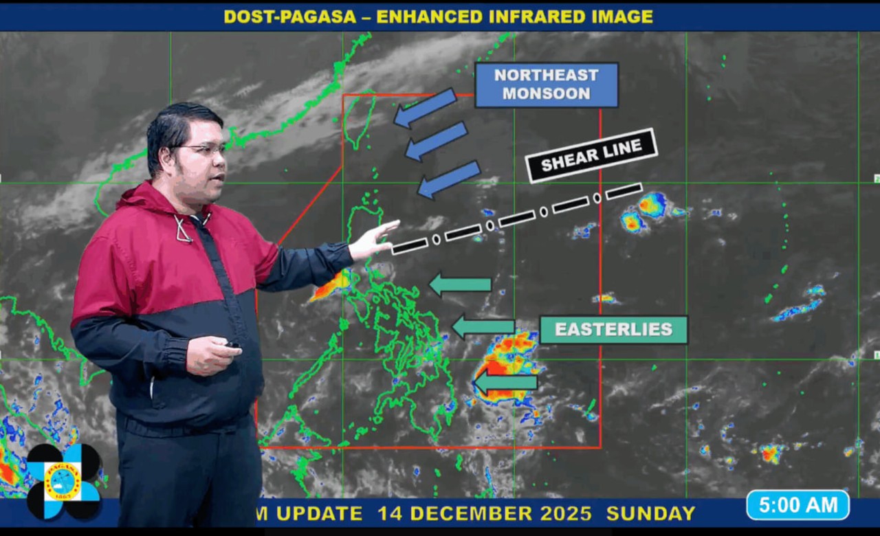 Rainy Sunday in parts of PH due to 3 weather systems — Pagasa