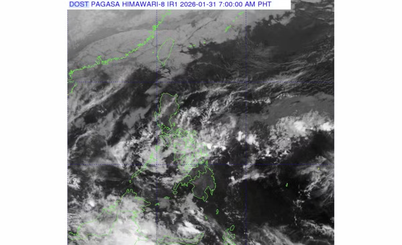 Shear line to bring rains over S. Luzon, Visayas, Mindanao on Saturday