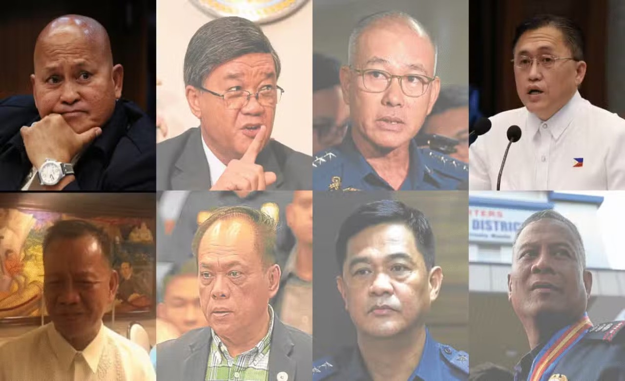 Dela Rosa, Go, Aguirre, 5 others bared as Duterte ‘co-perpetrators’