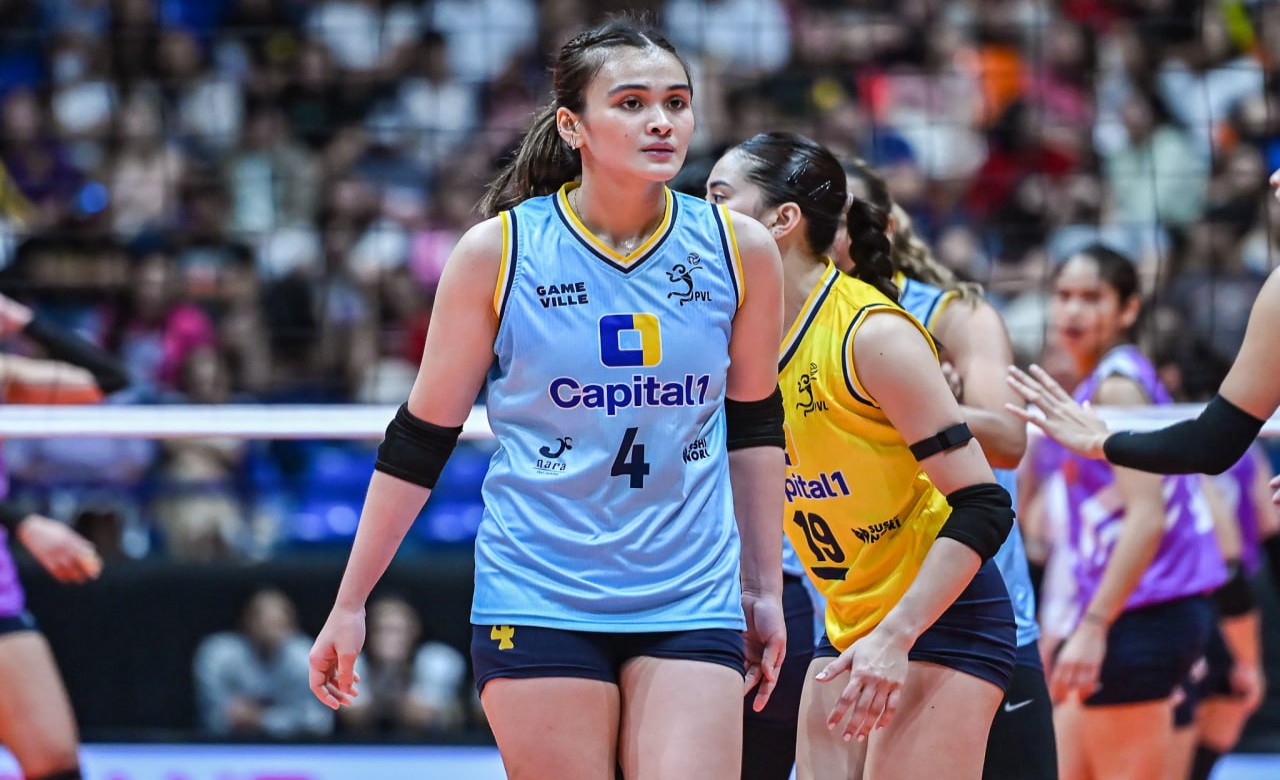 PVL: Capital1 outlasts Eya Laure-less Choco Mucho, Bella Belen drops career-high