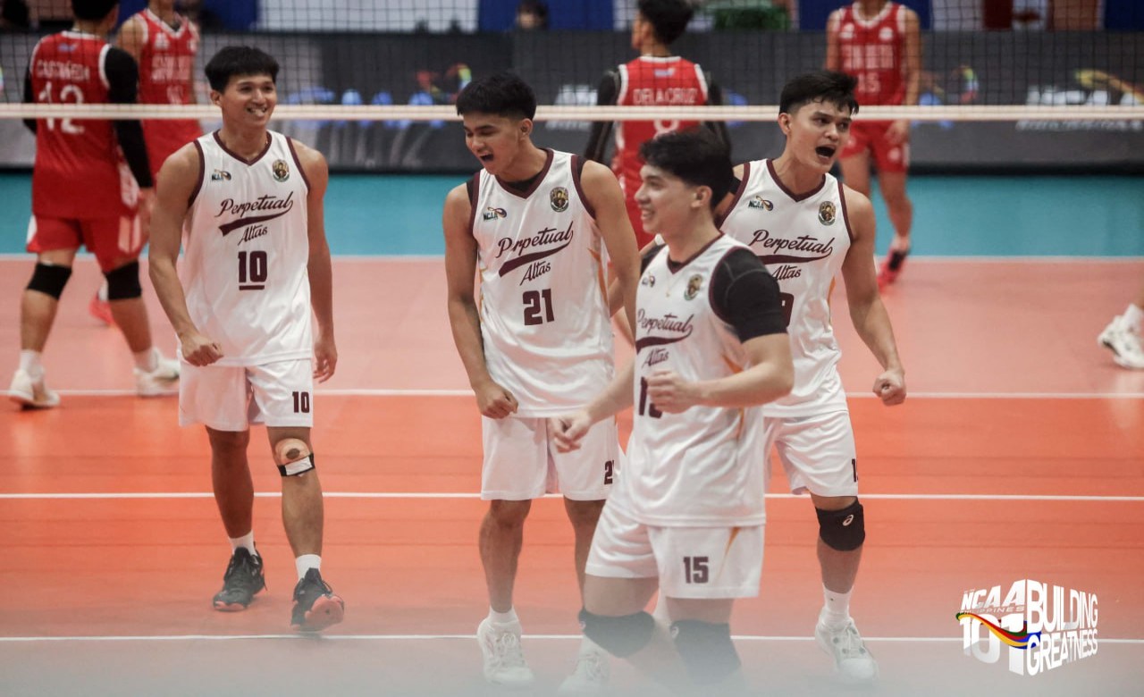 NCAA: Perpetual clobbers San Beda to seize solo Group A lead, men’s volleyball